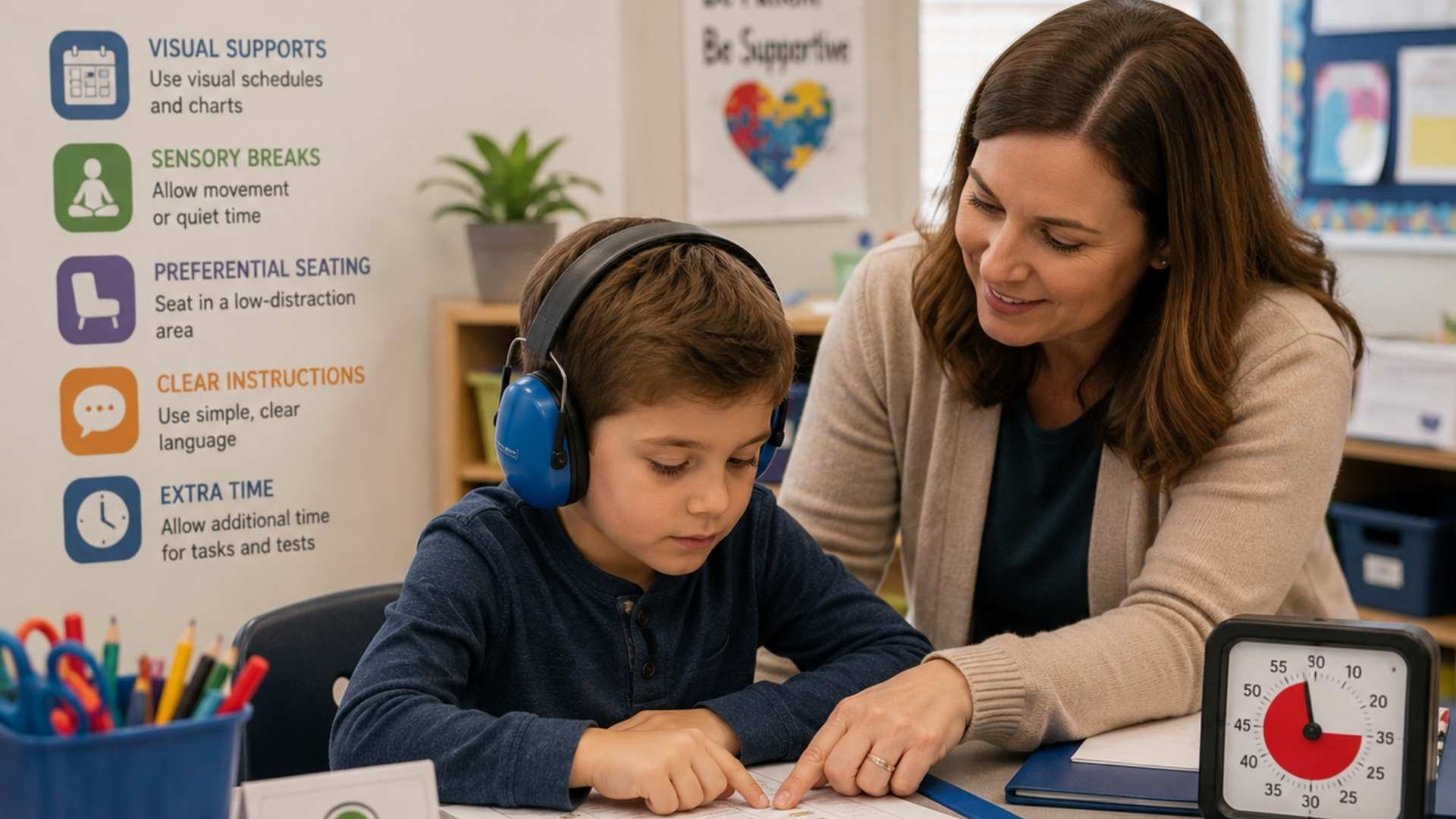 Accommodations for Autism at School Helping Your Child Succeed in New Jersey Classrooms
