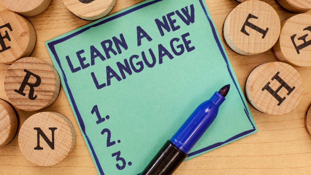 learning a new language
