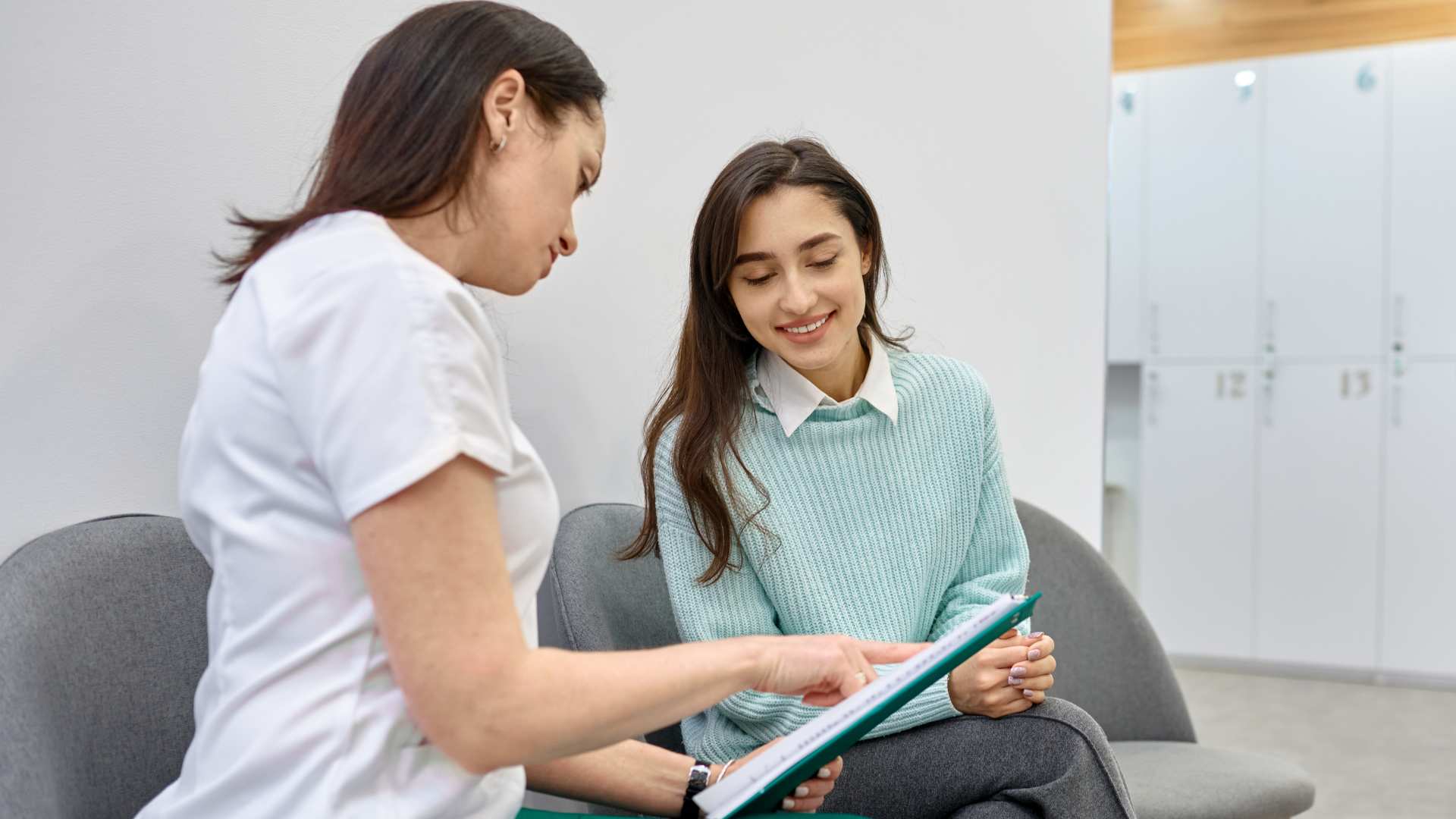 Medical professional explaining Autism Diagnosis in Teens