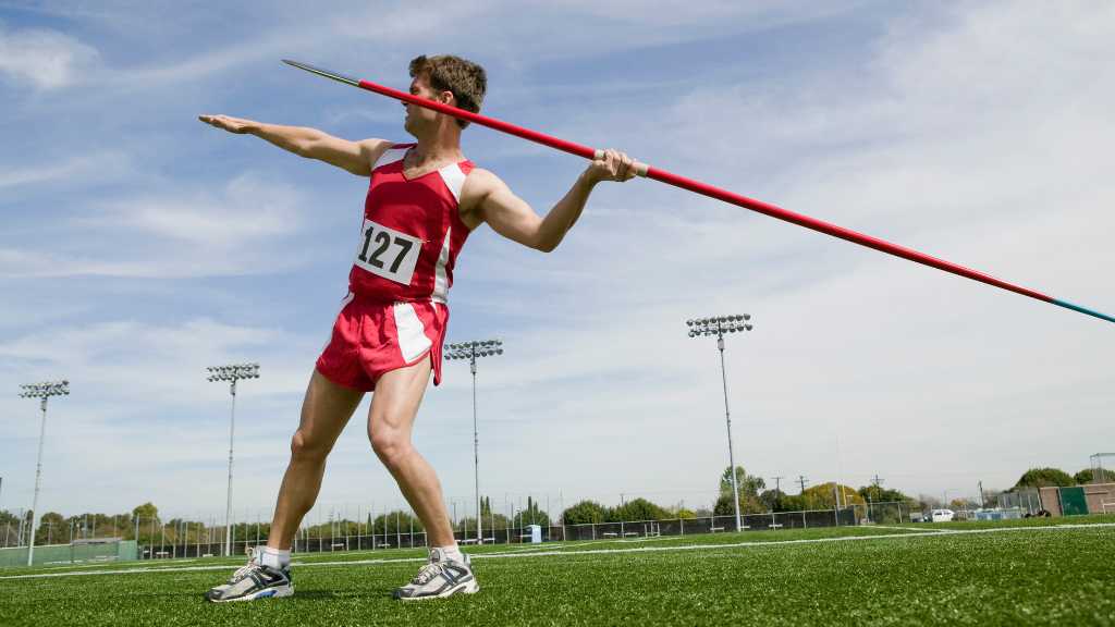 Track and field athlete competing symbolizing success stories of athletes with autism
