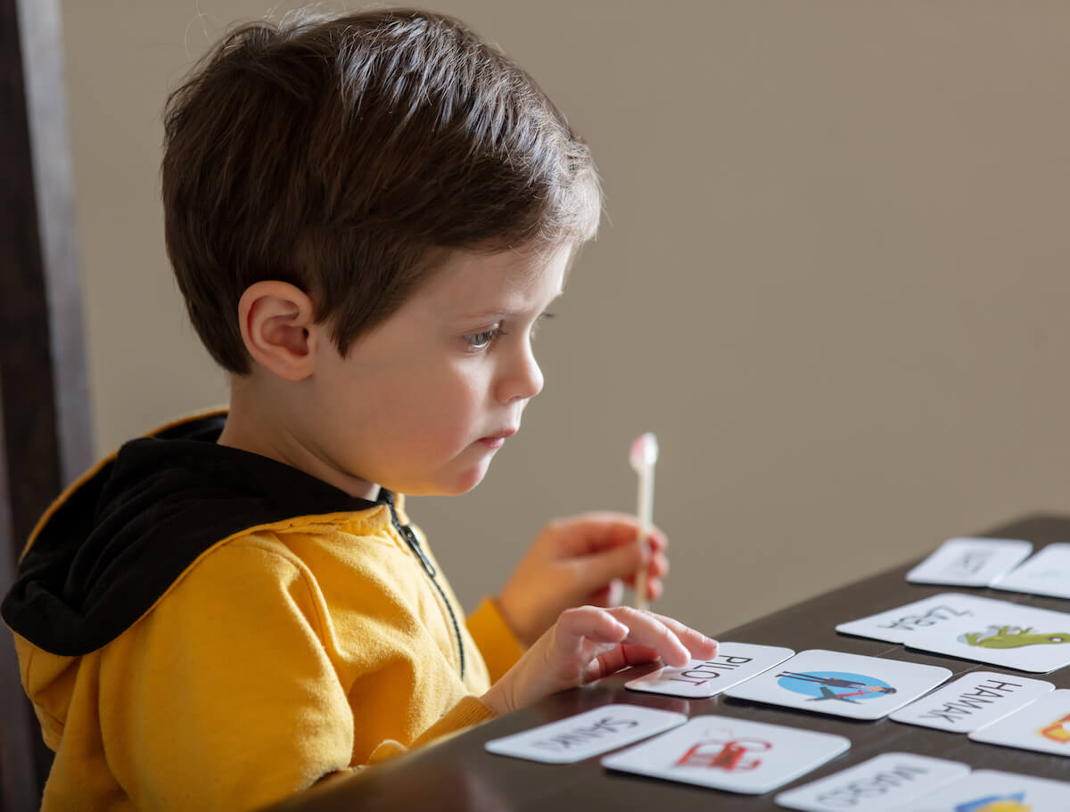 Blog 2 Child in a ABA Therapy
