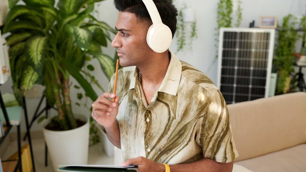 parent listening to BCBA podcasts